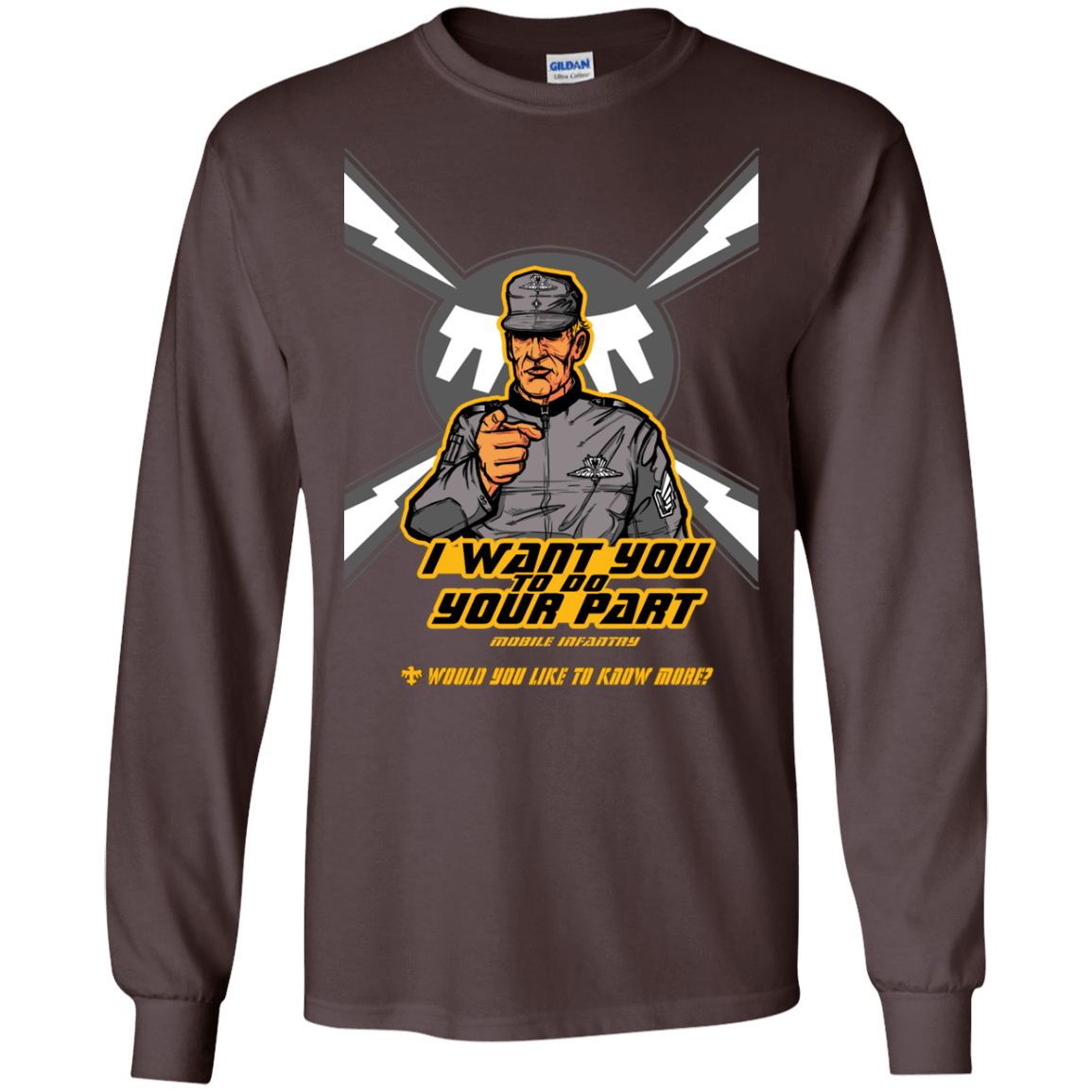 T-Shirts Dark Chocolate / S Do Your Part Men's Long Sleeve T-Shirt