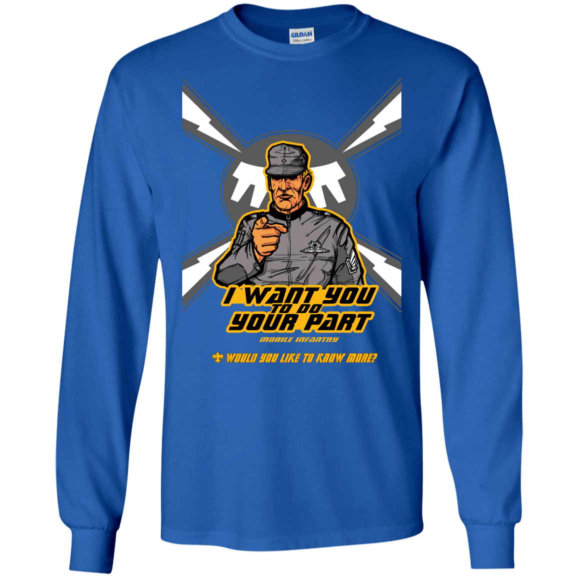 T-Shirts Royal / S Do Your Part Men's Long Sleeve T-Shirt