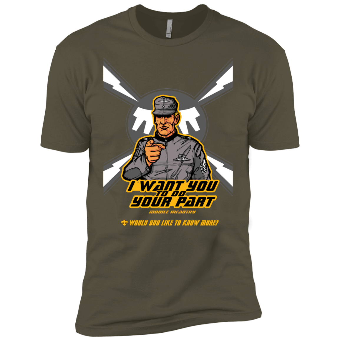 T-Shirts Military Green / X-Small Do Your Part Men's Premium T-Shirt