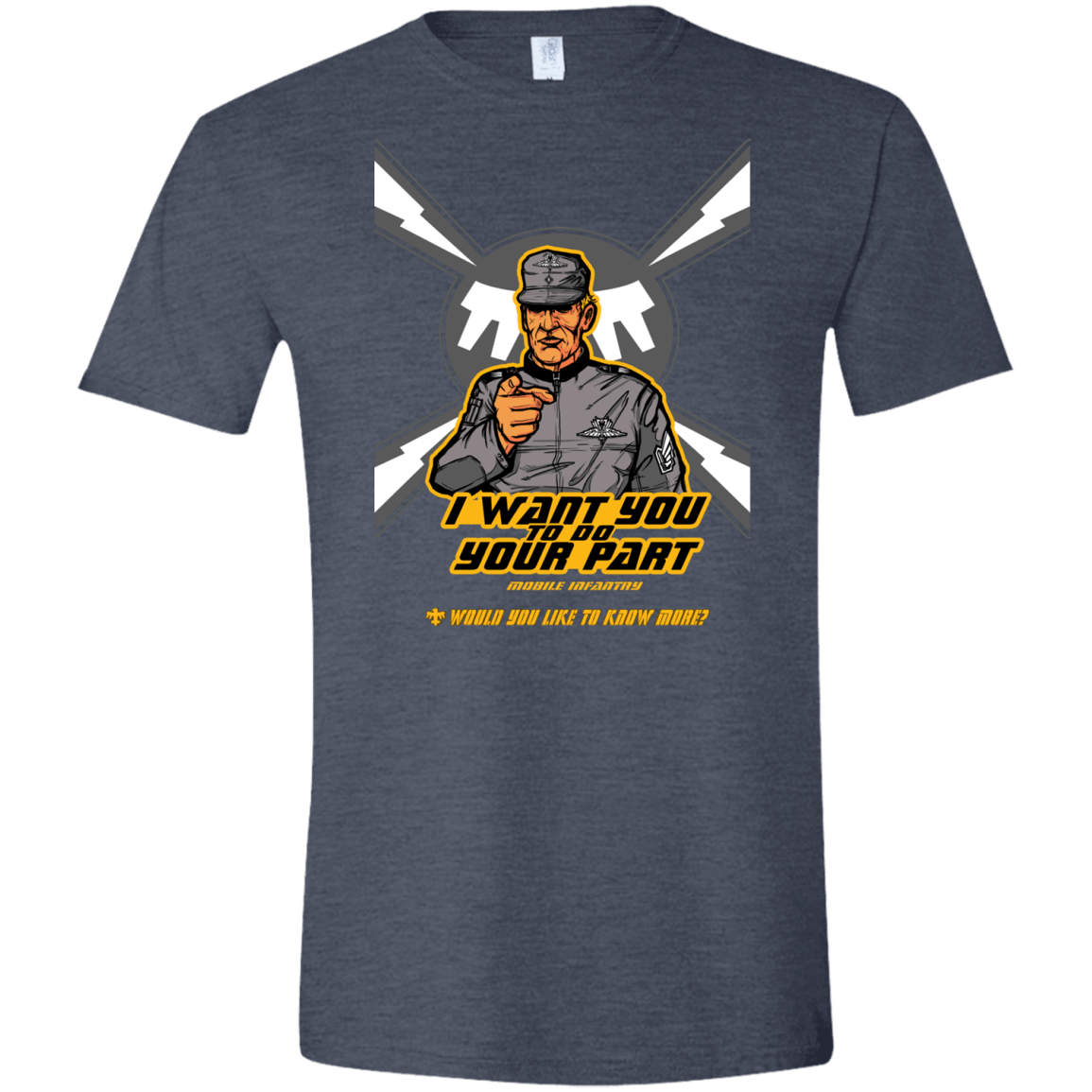 T-Shirts Heather Navy / S Do Your Part Men's Semi-Fitted Softstyle