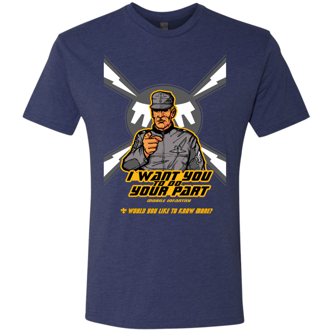 T-Shirts Vintage Navy / S Do Your Part Men's Triblend T-Shirt