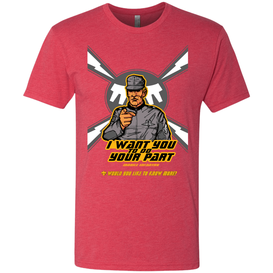 T-Shirts Vintage Red / S Do Your Part Men's Triblend T-Shirt