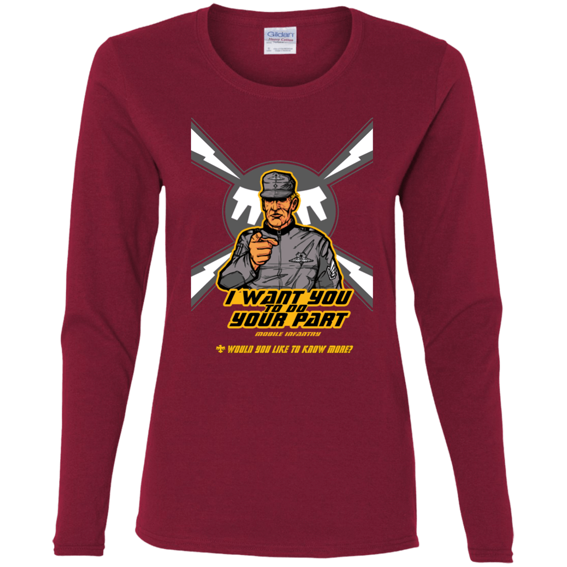 T-Shirts Cardinal / S Do Your Part Women's Long Sleeve T-Shirt