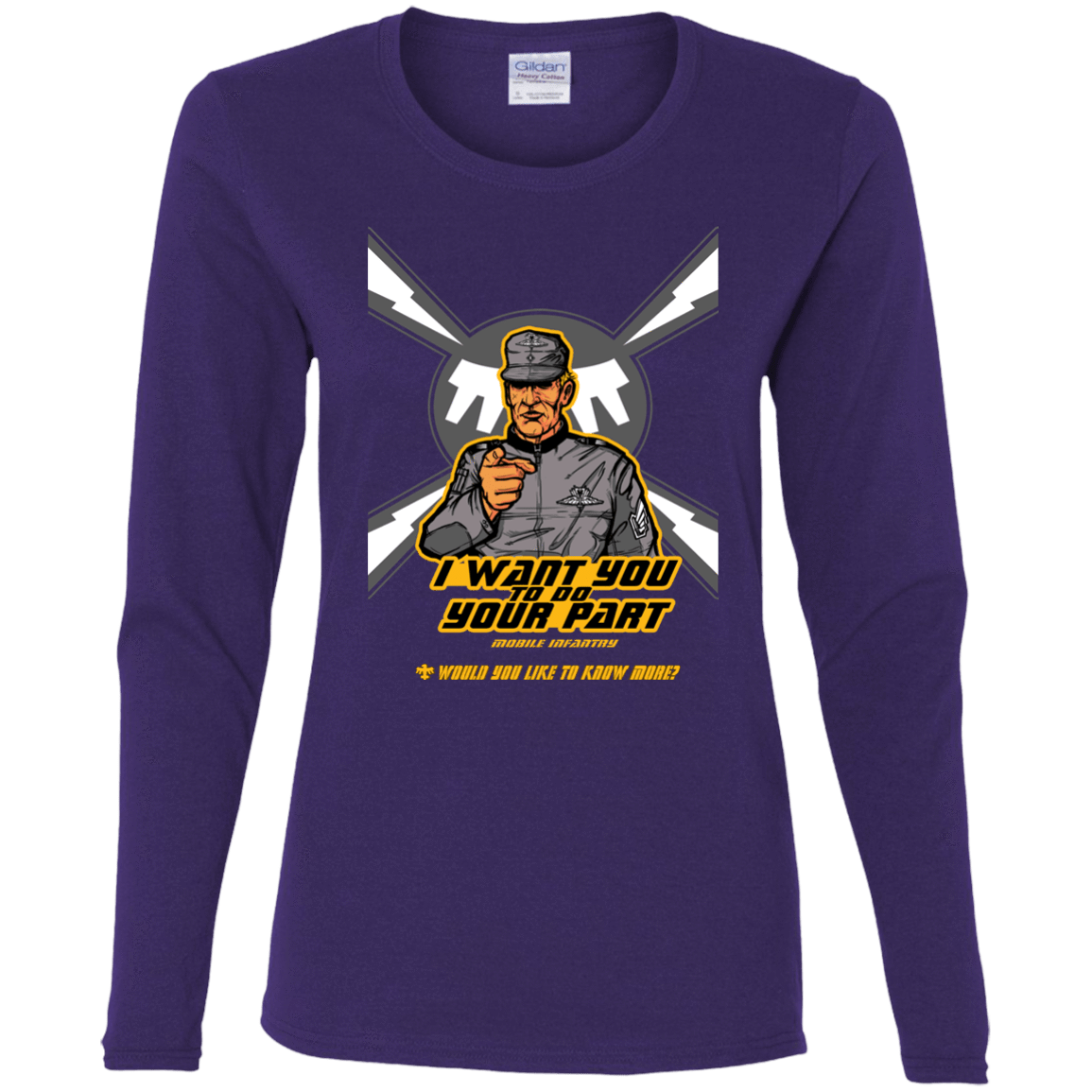T-Shirts Purple / S Do Your Part Women's Long Sleeve T-Shirt