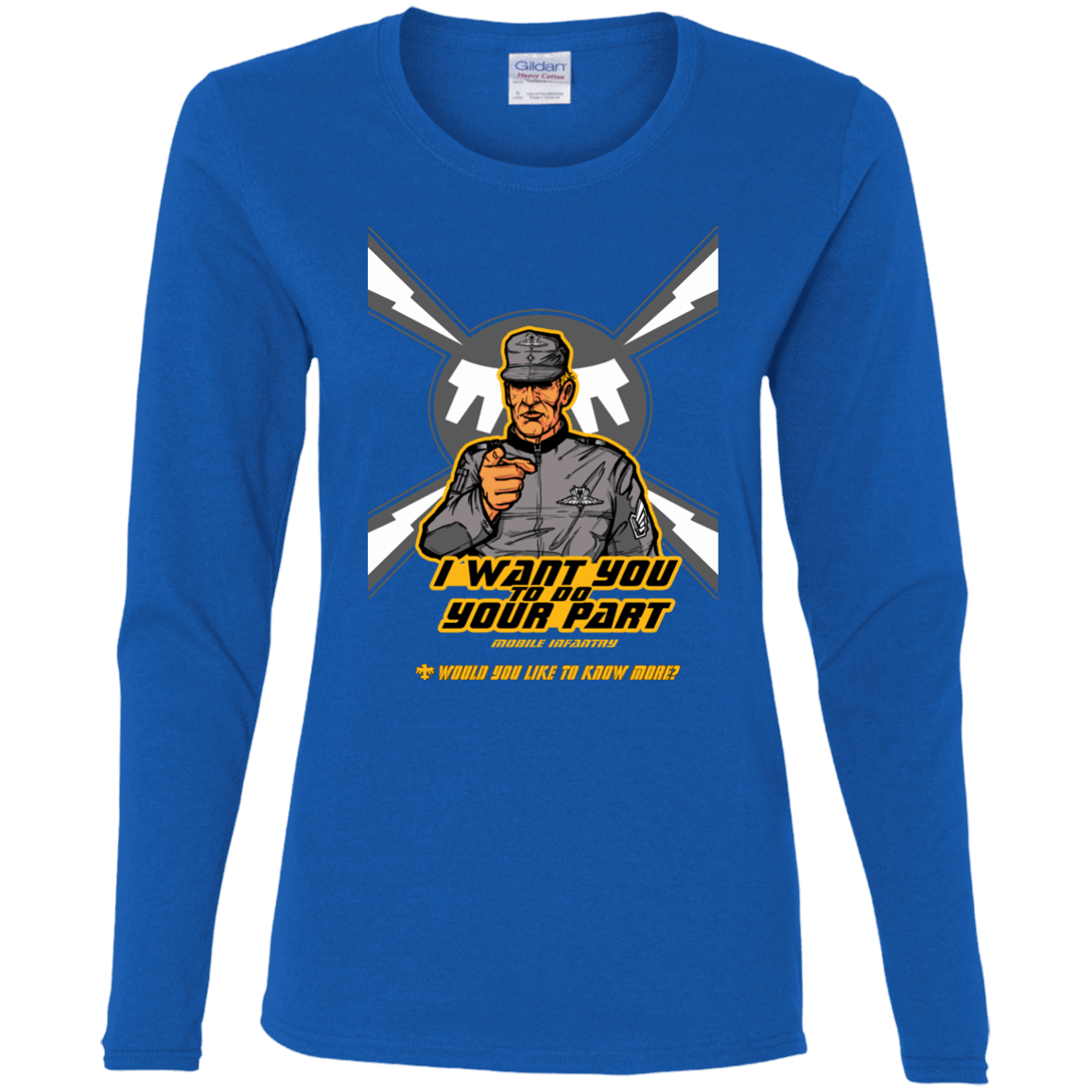 T-Shirts Royal / S Do Your Part Women's Long Sleeve T-Shirt