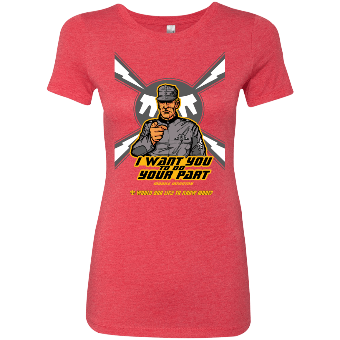 T-Shirts Vintage Red / S Do Your Part Women's Triblend T-Shirt