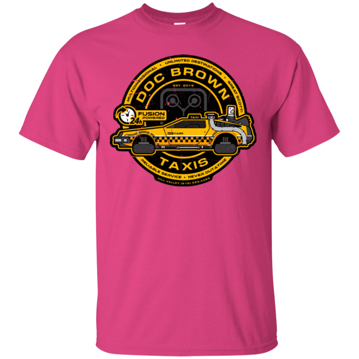 T-Shirts Heliconia / Small Doc Brown Taxis T-Shirt