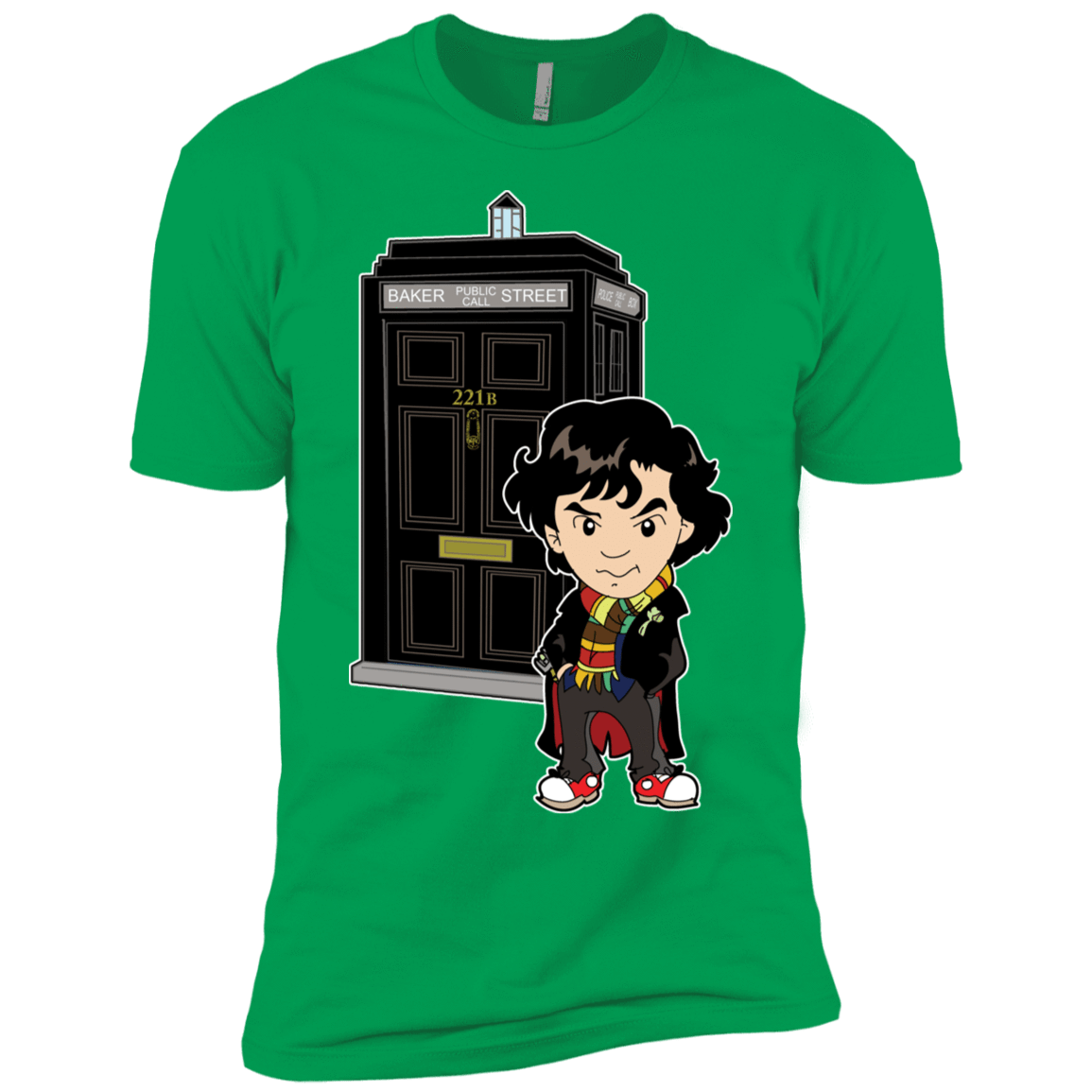 T-Shirts Kelly Green / YXS Doclock Boys Premium T-Shirt