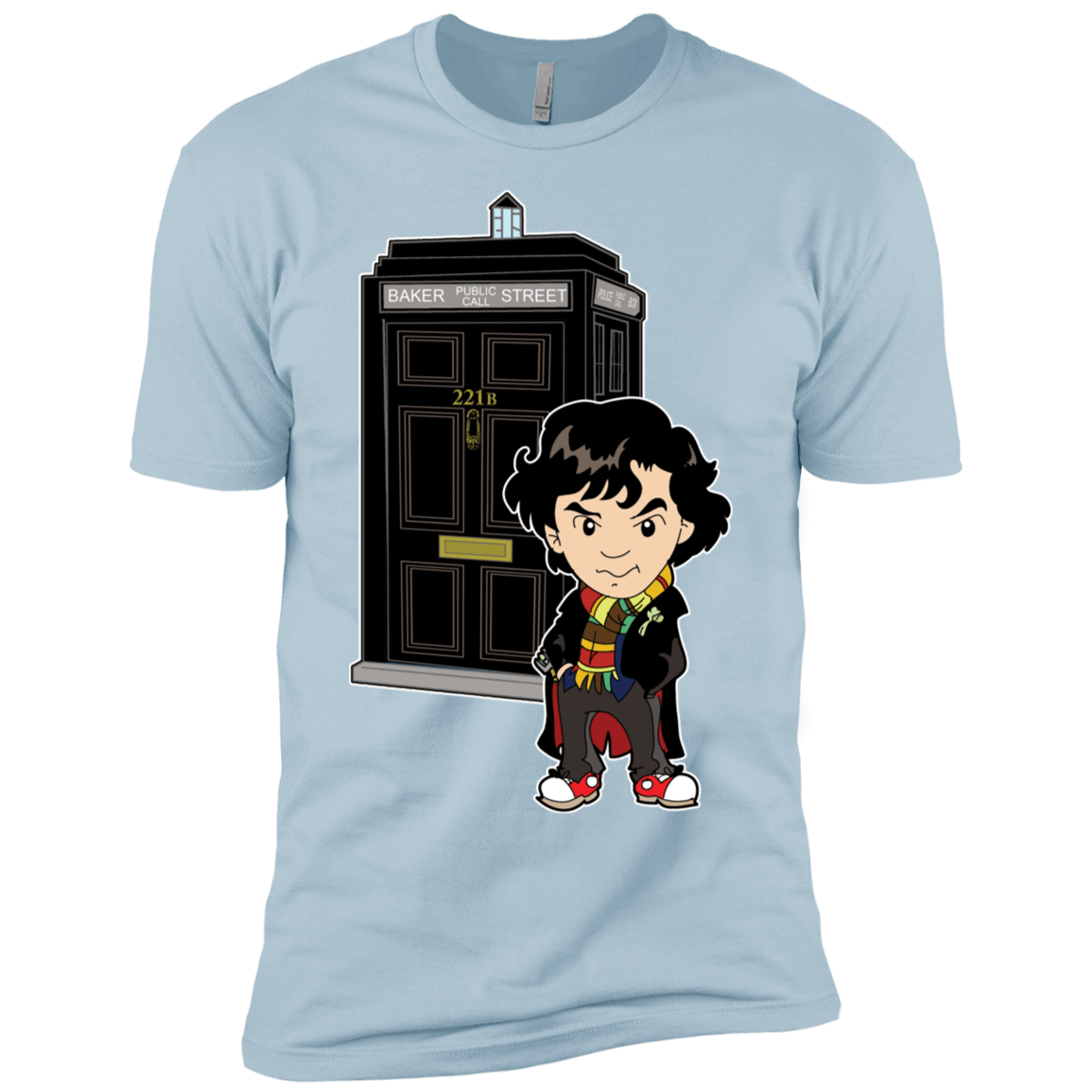 T-Shirts Light Blue / YXS Doclock Boys Premium T-Shirt