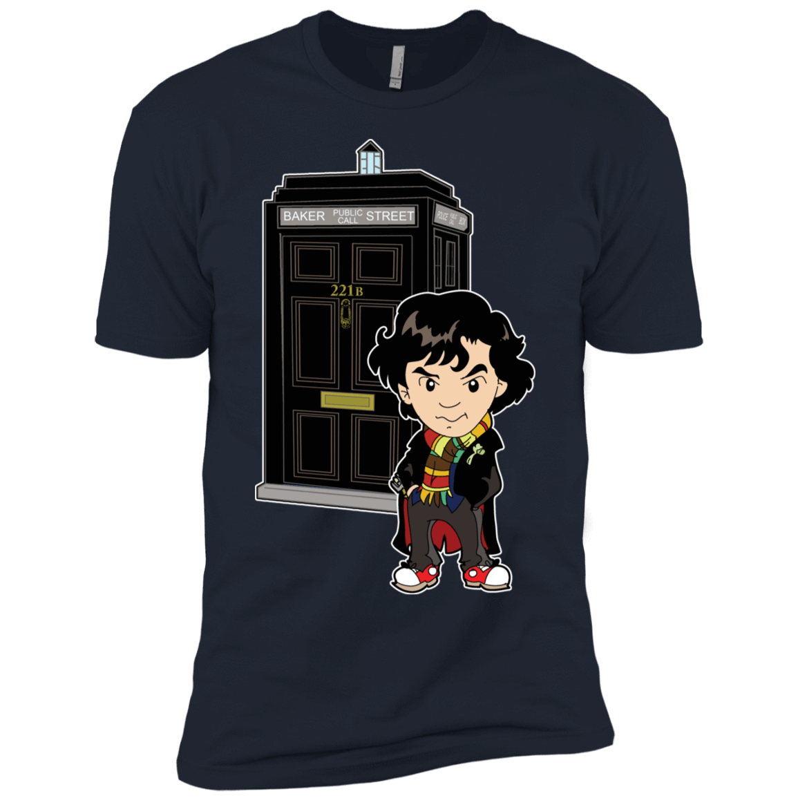 T-Shirts Midnight Navy / YXS Doclock Boys Premium T-Shirt