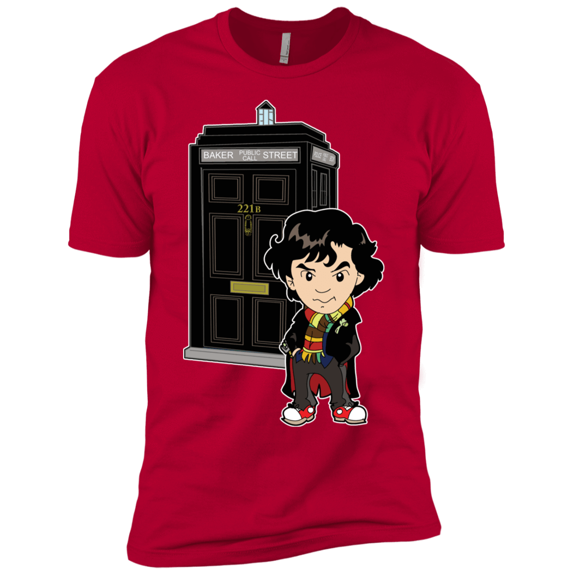 T-Shirts Red / YXS Doclock Boys Premium T-Shirt