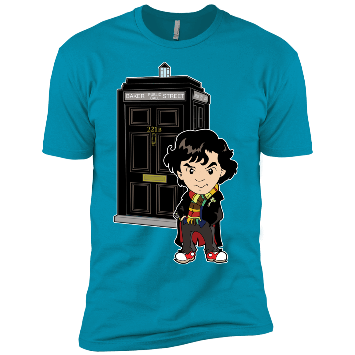 T-Shirts Turquoise / YXS Doclock Boys Premium T-Shirt