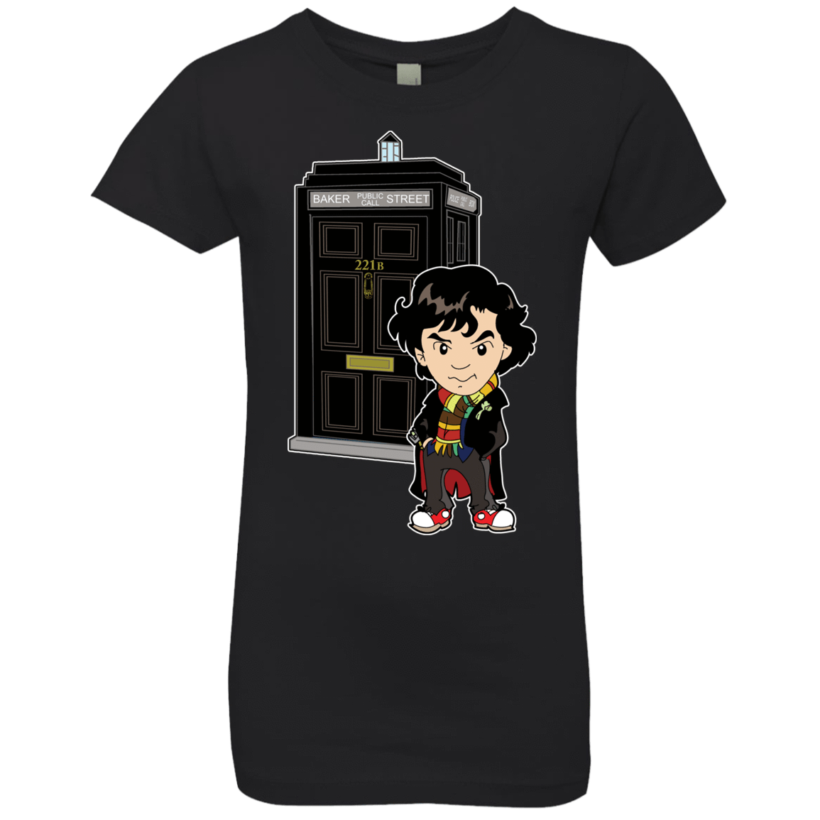 T-Shirts Black / YXS Doclock Girls Premium T-Shirt