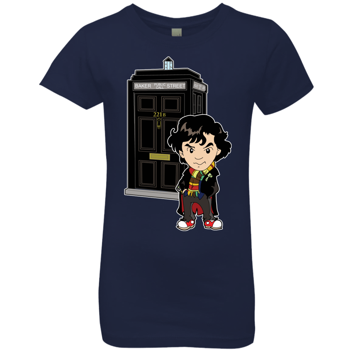 T-Shirts Midnight Navy / YXS Doclock Girls Premium T-Shirt