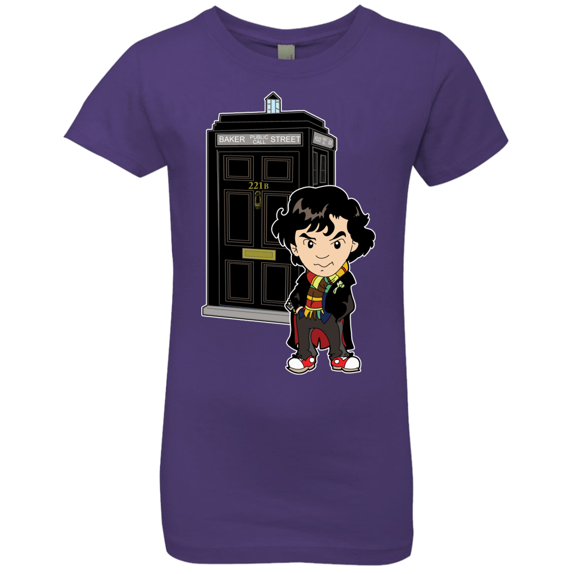 T-Shirts Purple Rush / YXS Doclock Girls Premium T-Shirt