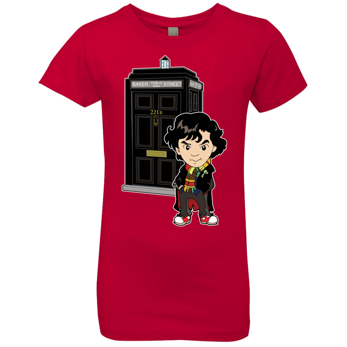 T-Shirts Red / YXS Doclock Girls Premium T-Shirt