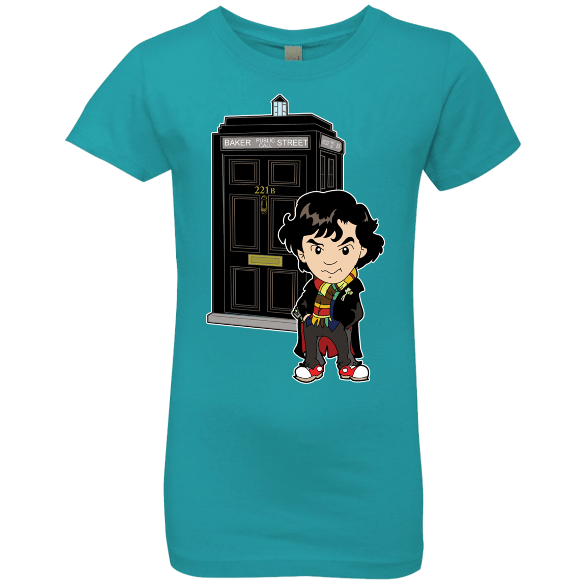 T-Shirts Tahiti Blue / YXS Doclock Girls Premium T-Shirt