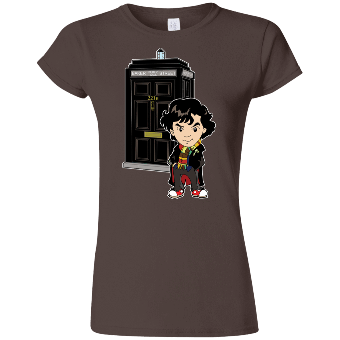 T-Shirts Dark Chocolate / S Doclock Junior Slimmer-Fit T-Shirt