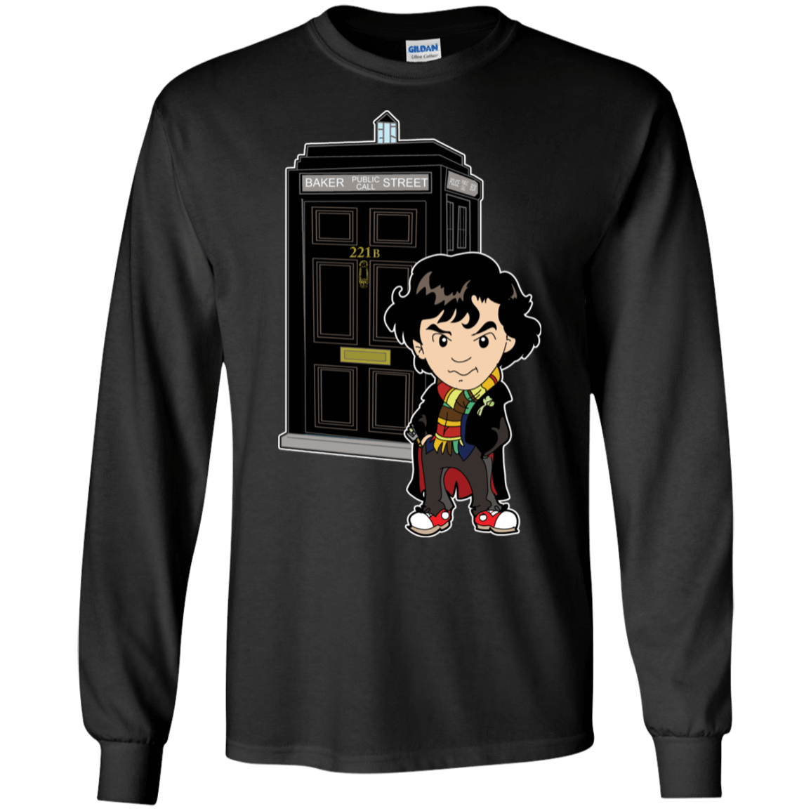 T-Shirts Black / S Doclock Men's Long Sleeve T-Shirt