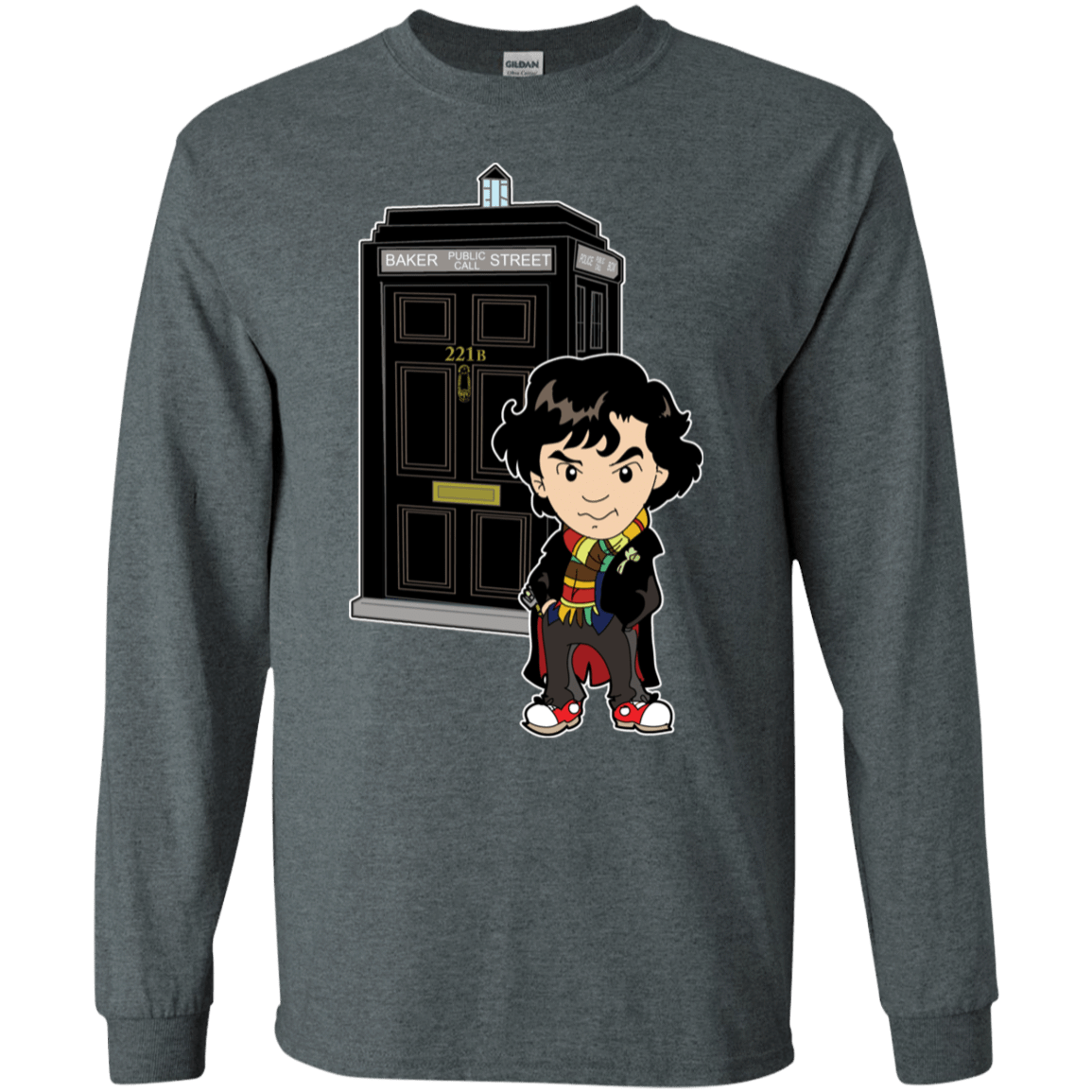 T-Shirts Dark Heather / S Doclock Men's Long Sleeve T-Shirt