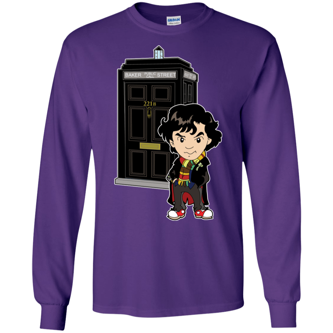 T-Shirts Purple / S Doclock Men's Long Sleeve T-Shirt