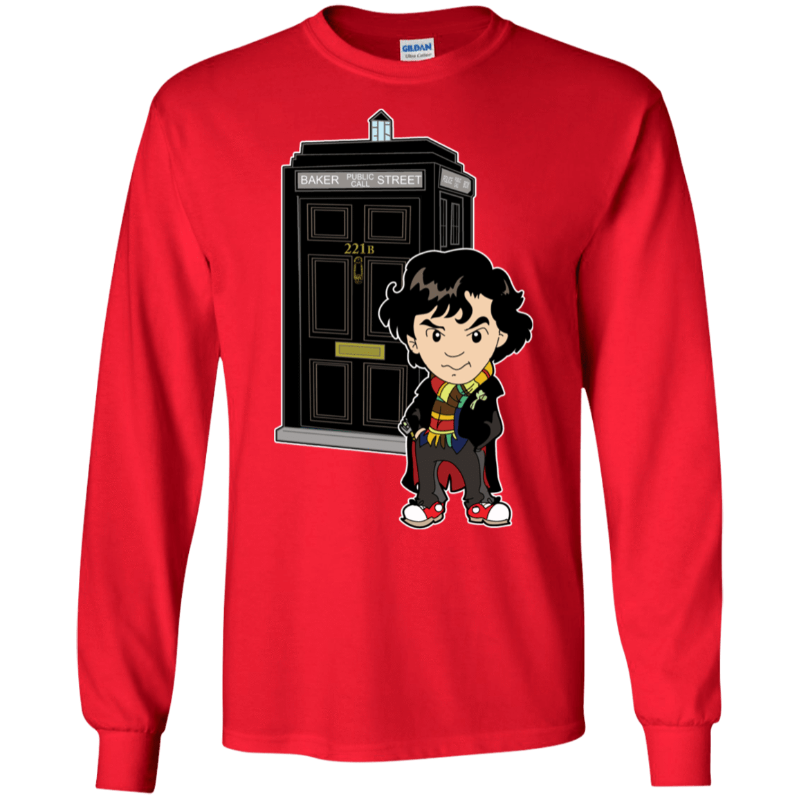 T-Shirts Red / S Doclock Men's Long Sleeve T-Shirt