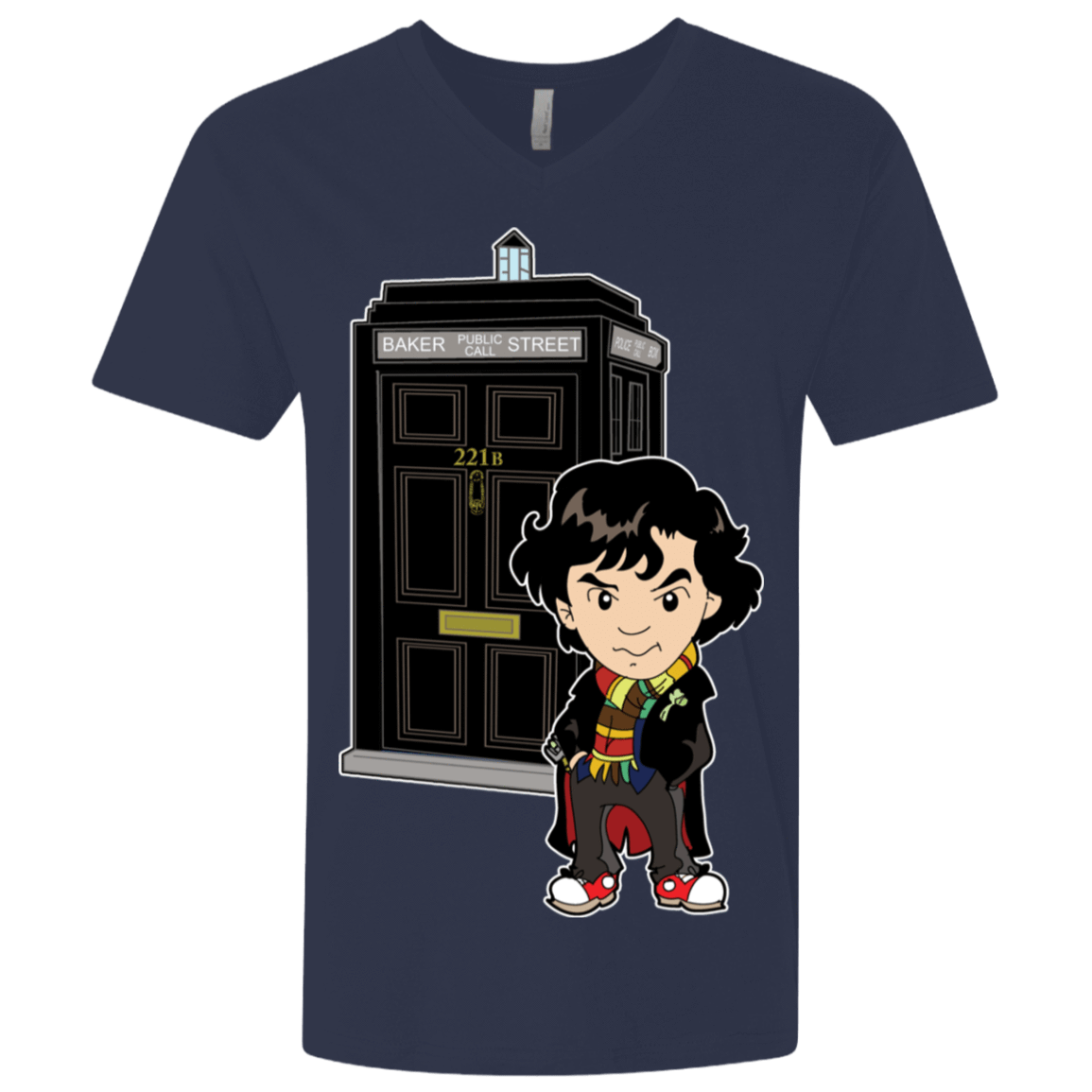 T-Shirts Midnight Navy / X-Small Doclock Men's Premium V-Neck