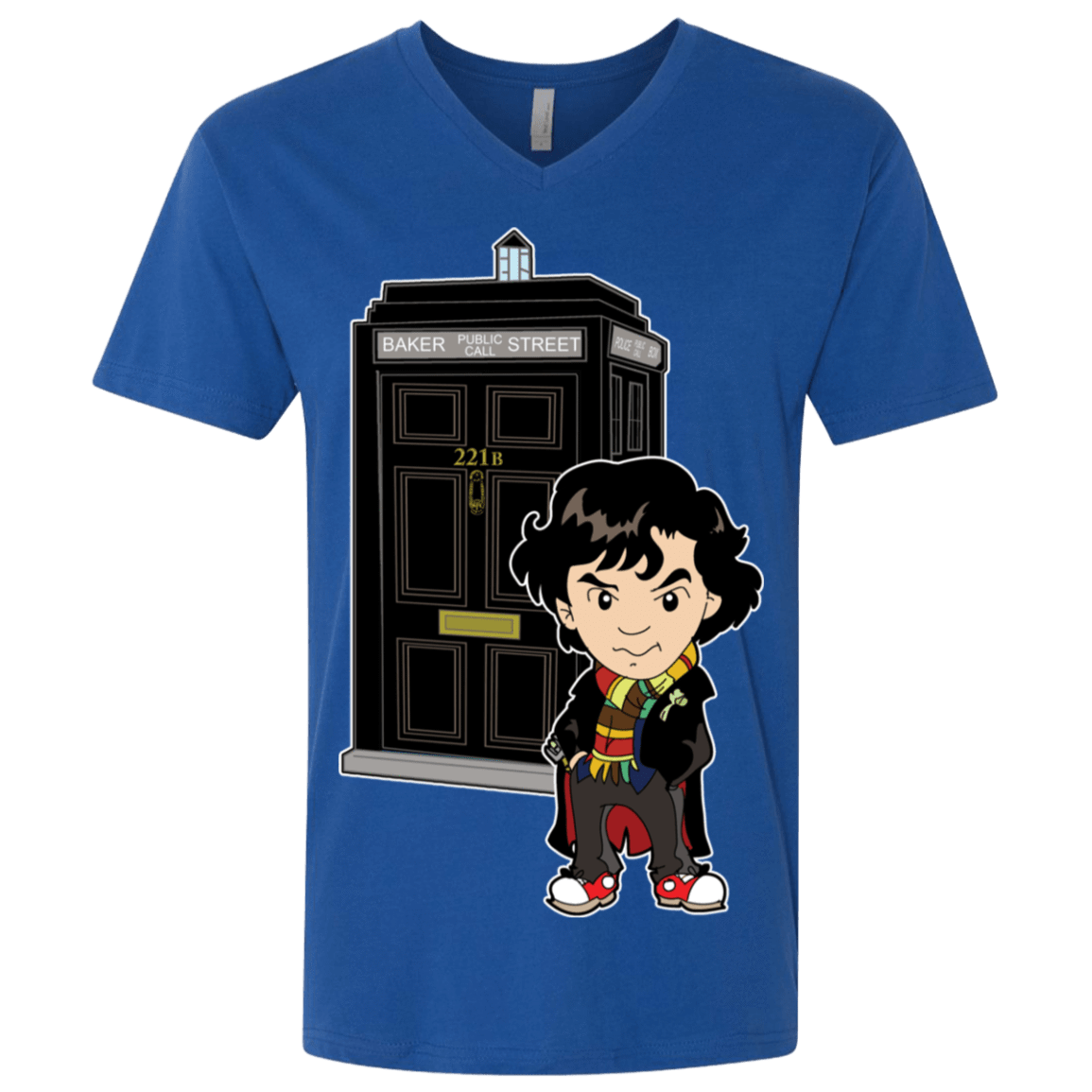 T-Shirts Royal / X-Small Doclock Men's Premium V-Neck