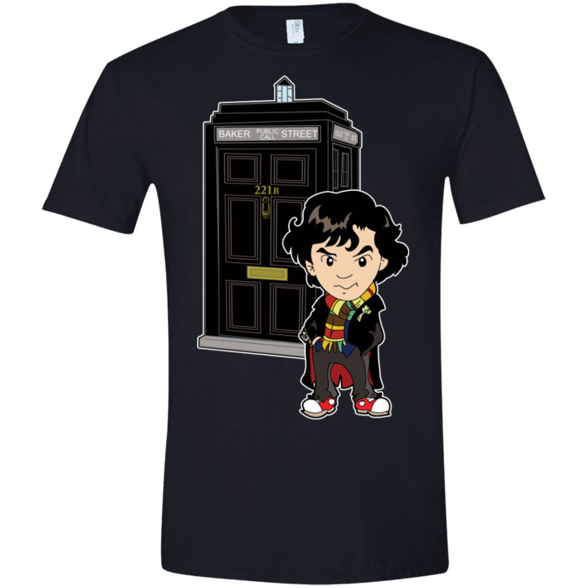 T-Shirts Black / X-Small Doclock Men's Semi-Fitted Softstyle