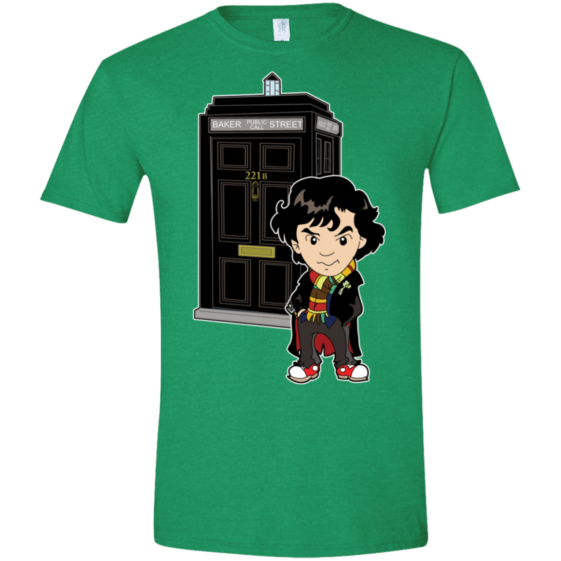 T-Shirts Heather Irish Green / S Doclock Men's Semi-Fitted Softstyle