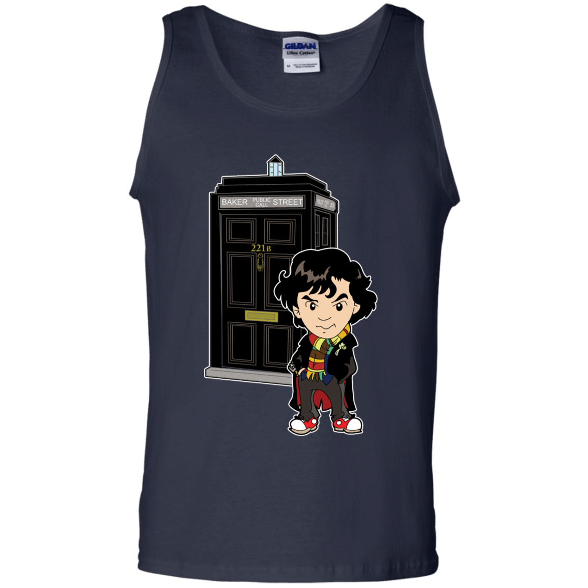 T-Shirts Navy / S Doclock Men's Tank Top