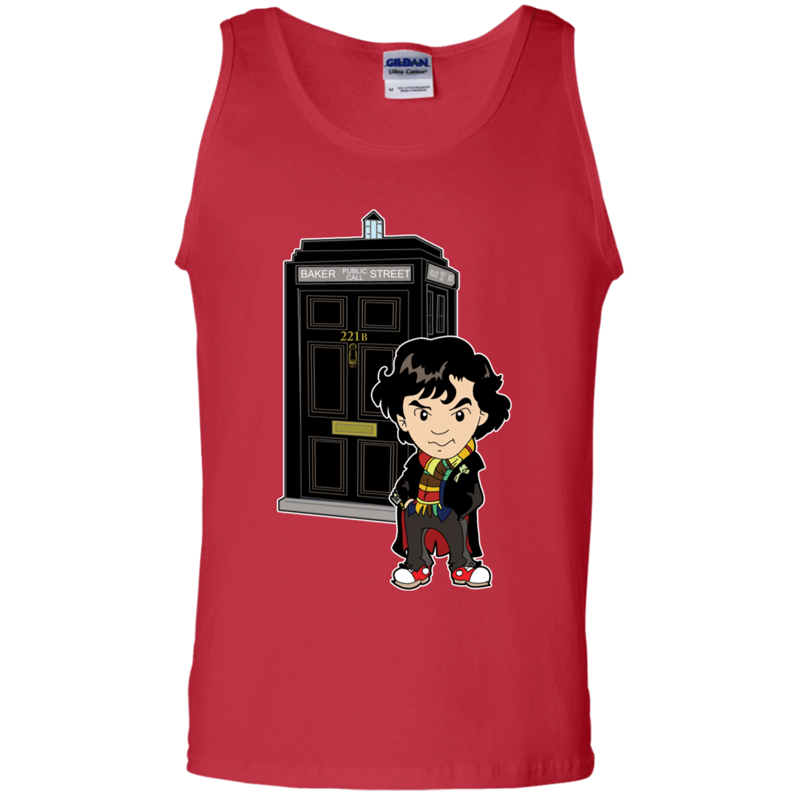 T-Shirts Red / S Doclock Men's Tank Top