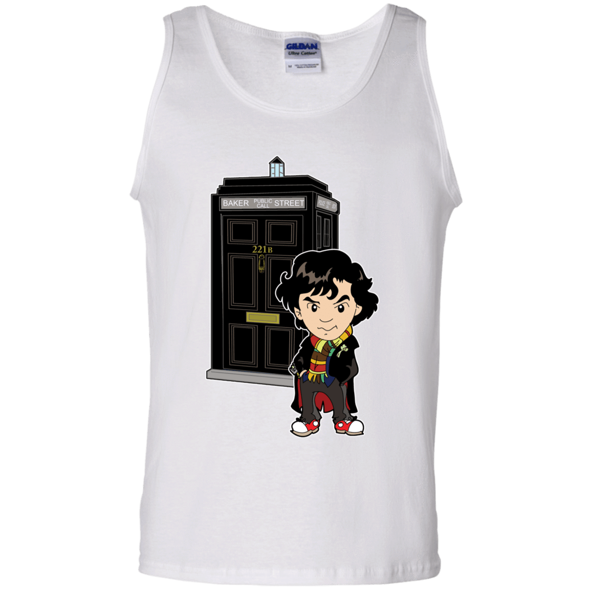 T-Shirts White / S Doclock Men's Tank Top