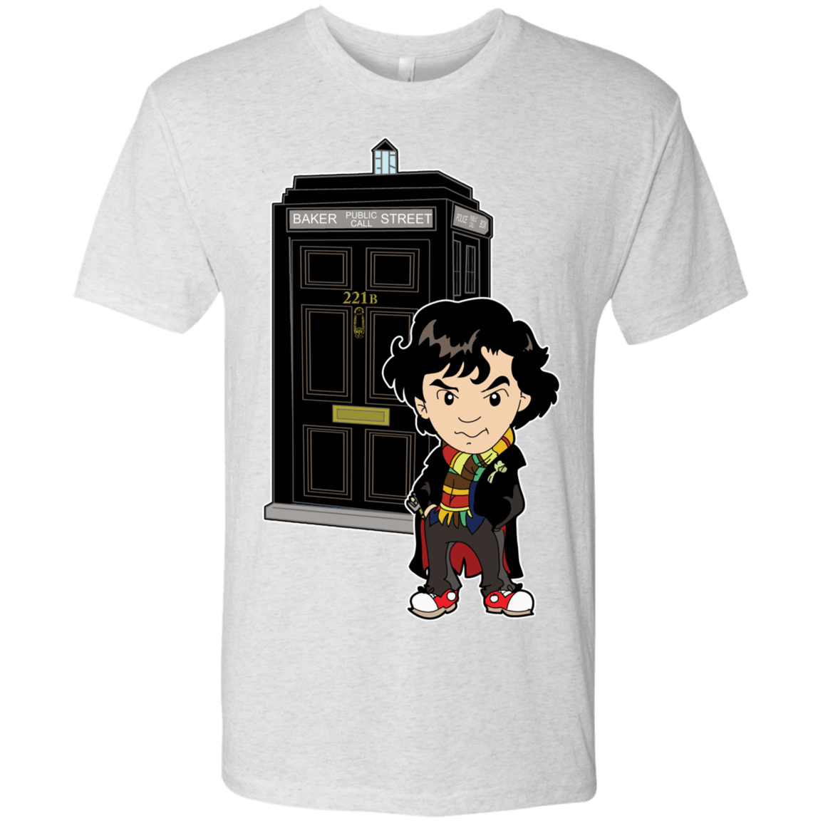 T-Shirts Heather White / S Doclock Men's Triblend T-Shirt