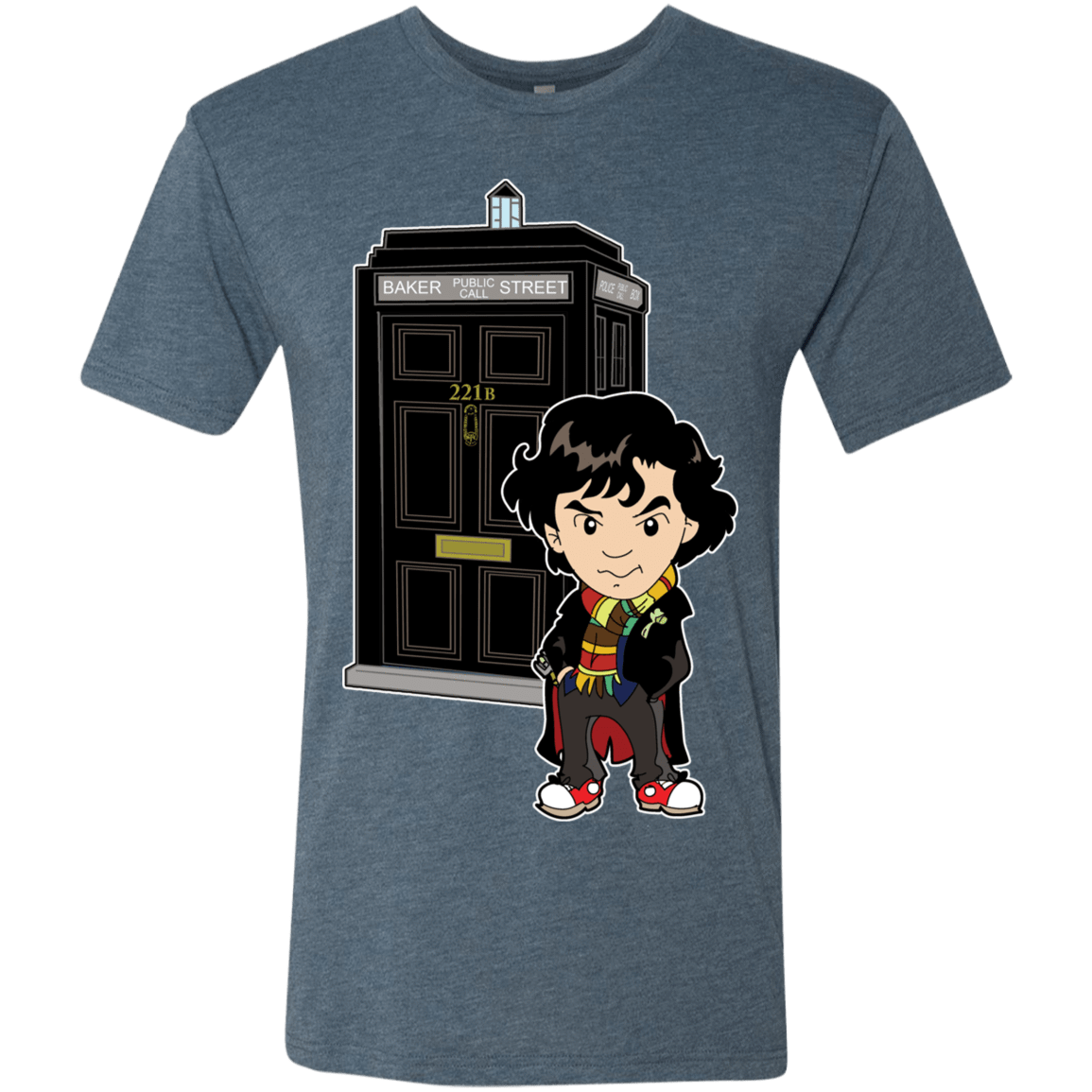 T-Shirts Indigo / S Doclock Men's Triblend T-Shirt