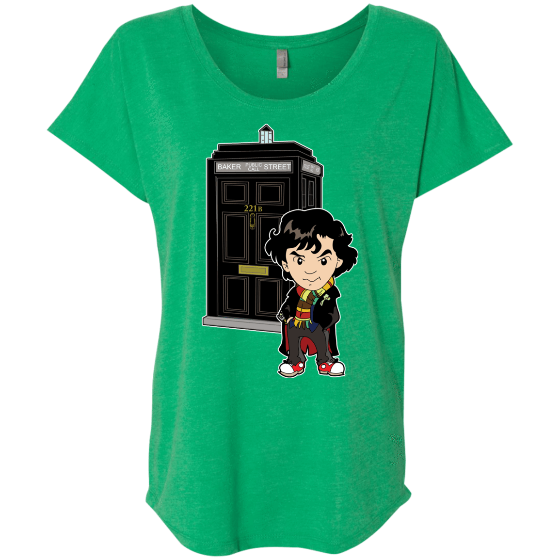 T-Shirts Envy / X-Small Doclock Triblend Dolman Sleeve