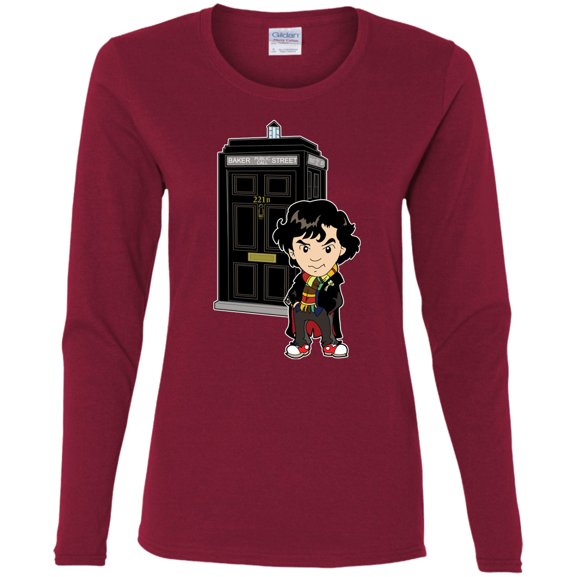 T-Shirts Cardinal / S Doclock Women's Long Sleeve T-Shirt