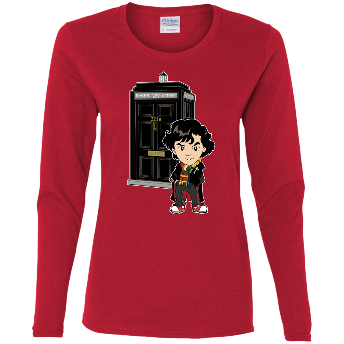 T-Shirts Red / S Doclock Women's Long Sleeve T-Shirt