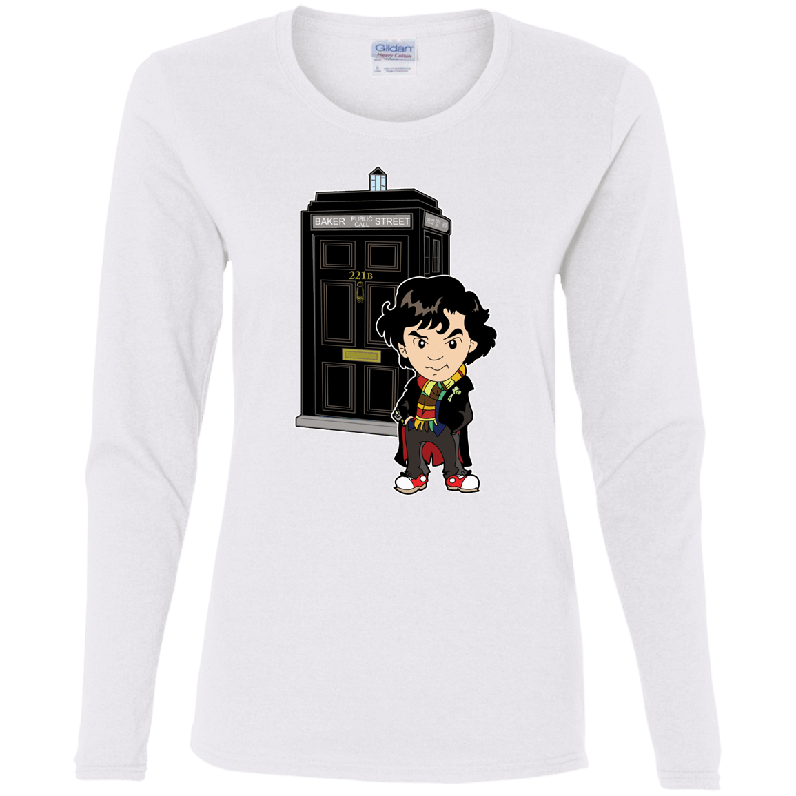 T-Shirts White / S Doclock Women's Long Sleeve T-Shirt