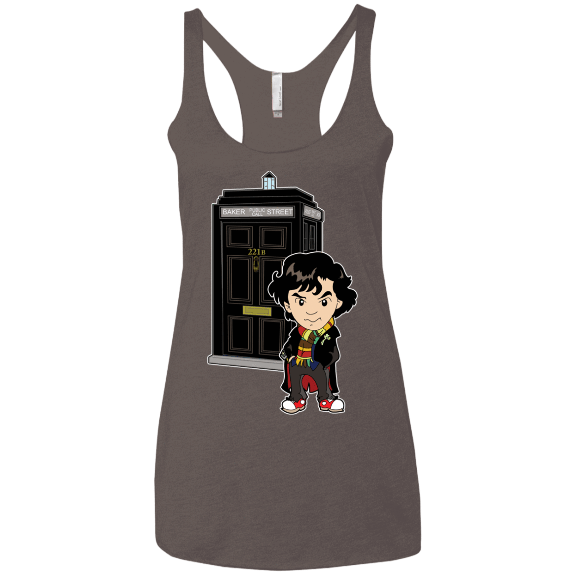 T-Shirts Macchiato / X-Small Doclock Women's Triblend Racerback Tank