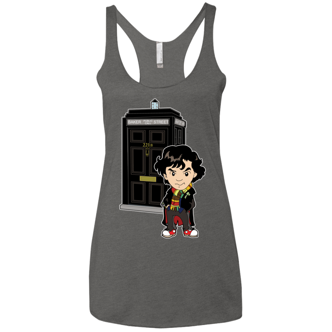 T-Shirts Premium Heather / X-Small Doclock Women's Triblend Racerback Tank