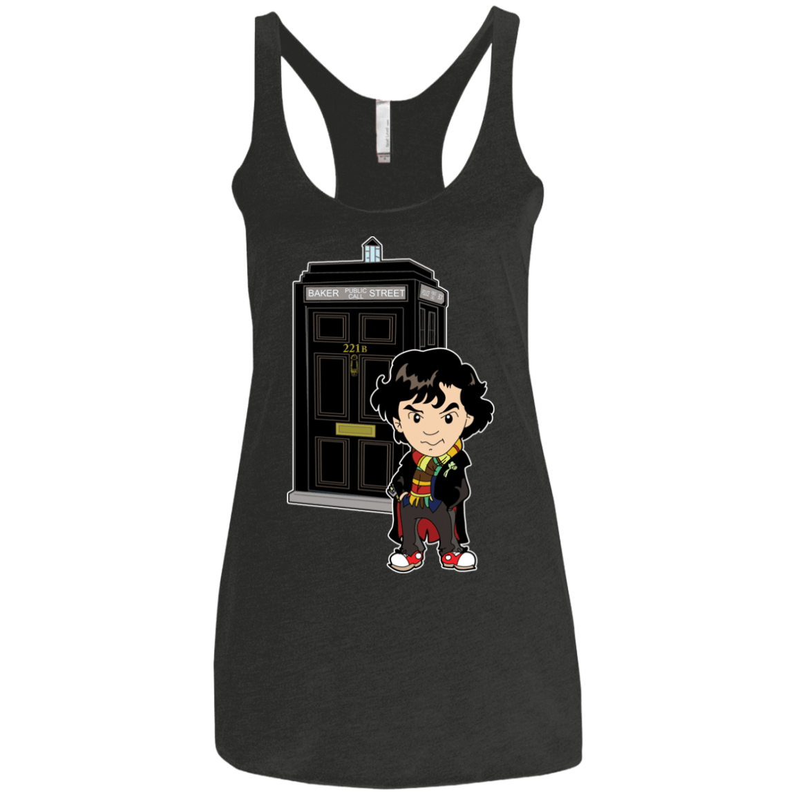 T-Shirts Vintage Black / X-Small Doclock Women's Triblend Racerback Tank
