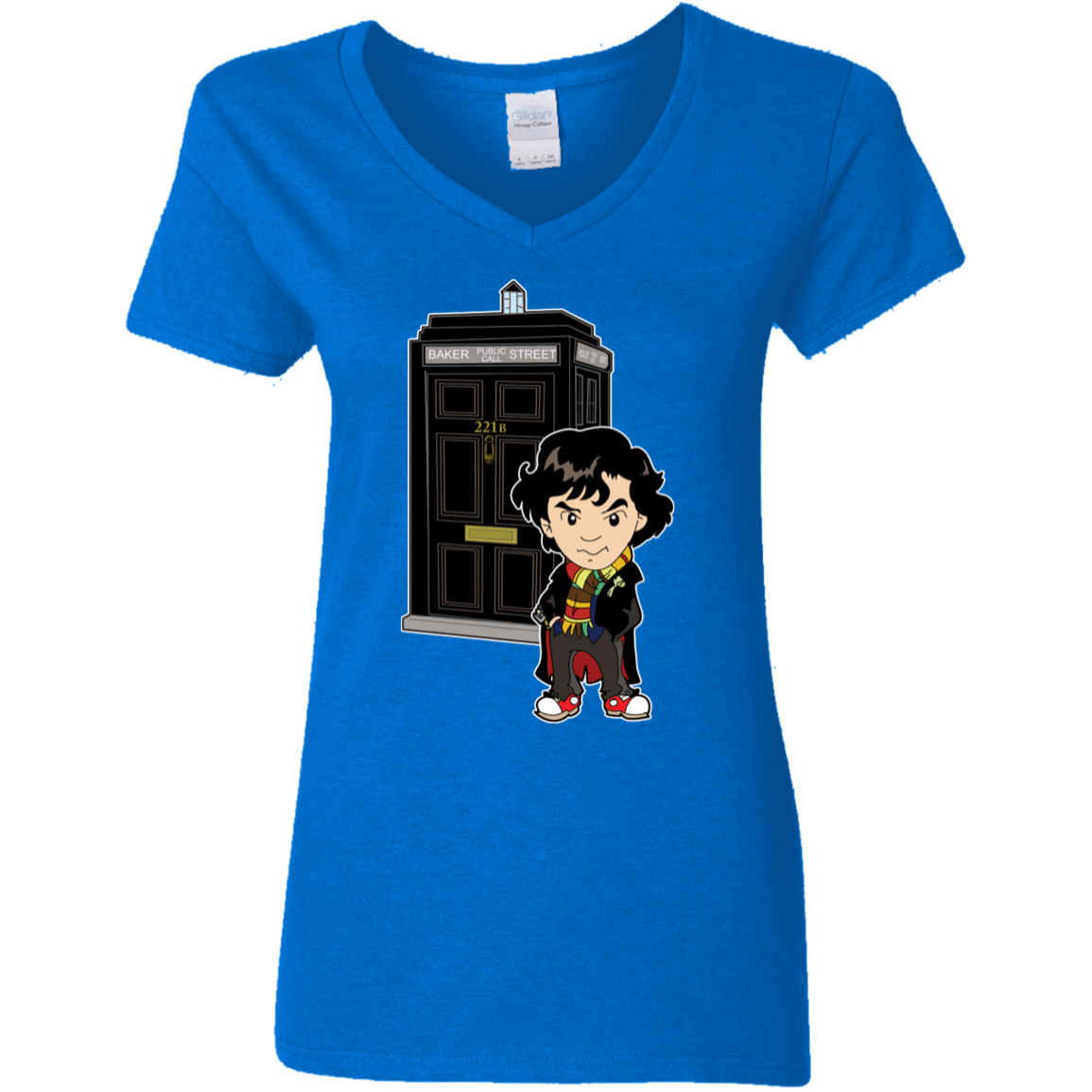 T-Shirts Royal / S Doclock Women's V-Neck T-Shirt