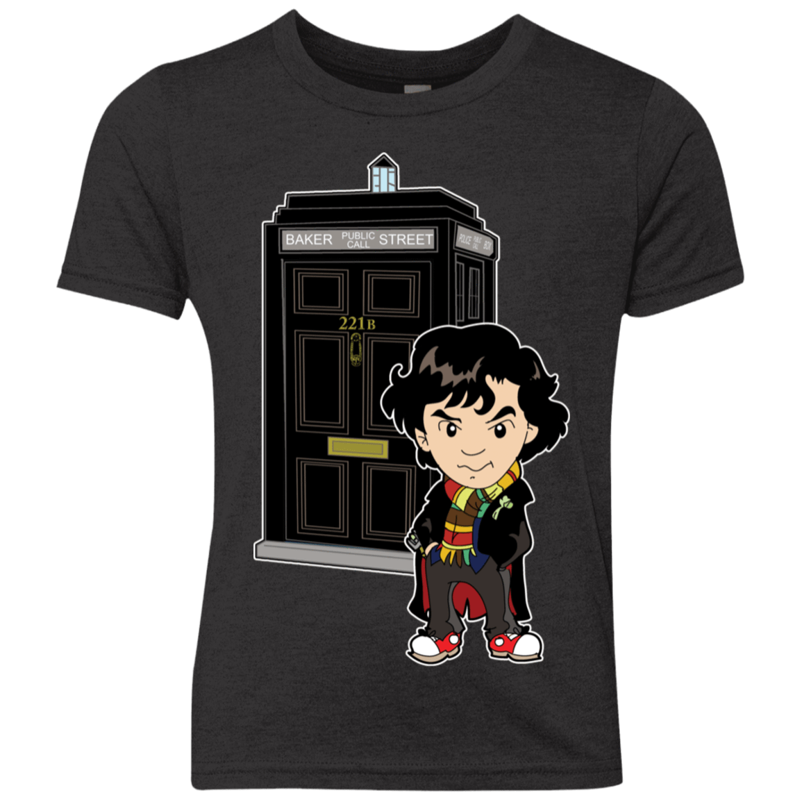 T-Shirts Vintage Black / YXS Doclock Youth Triblend T-Shirt
