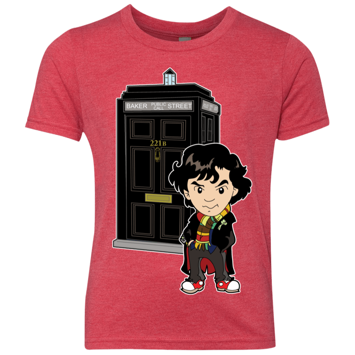 T-Shirts Vintage Red / YXS Doclock Youth Triblend T-Shirt