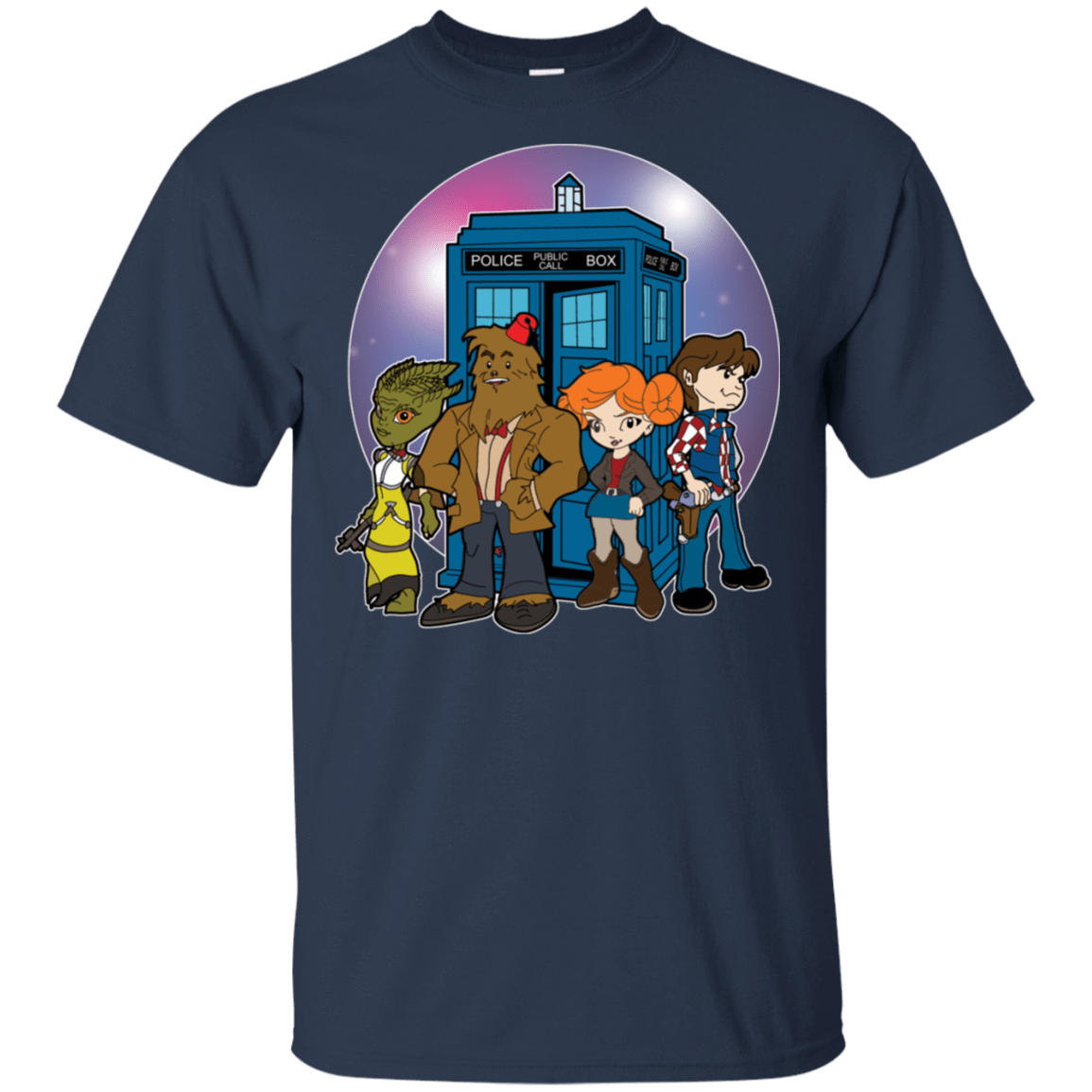 T-Shirts Navy / S Doctor Chew 11 T-Shirt