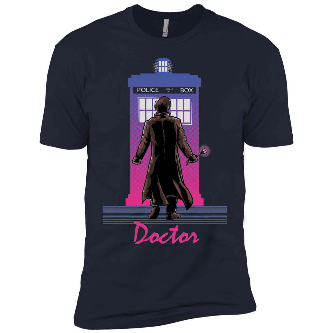 T-Shirts Midnight Navy / YXS DOCTOR DRIVE Boys Premium T-Shirt