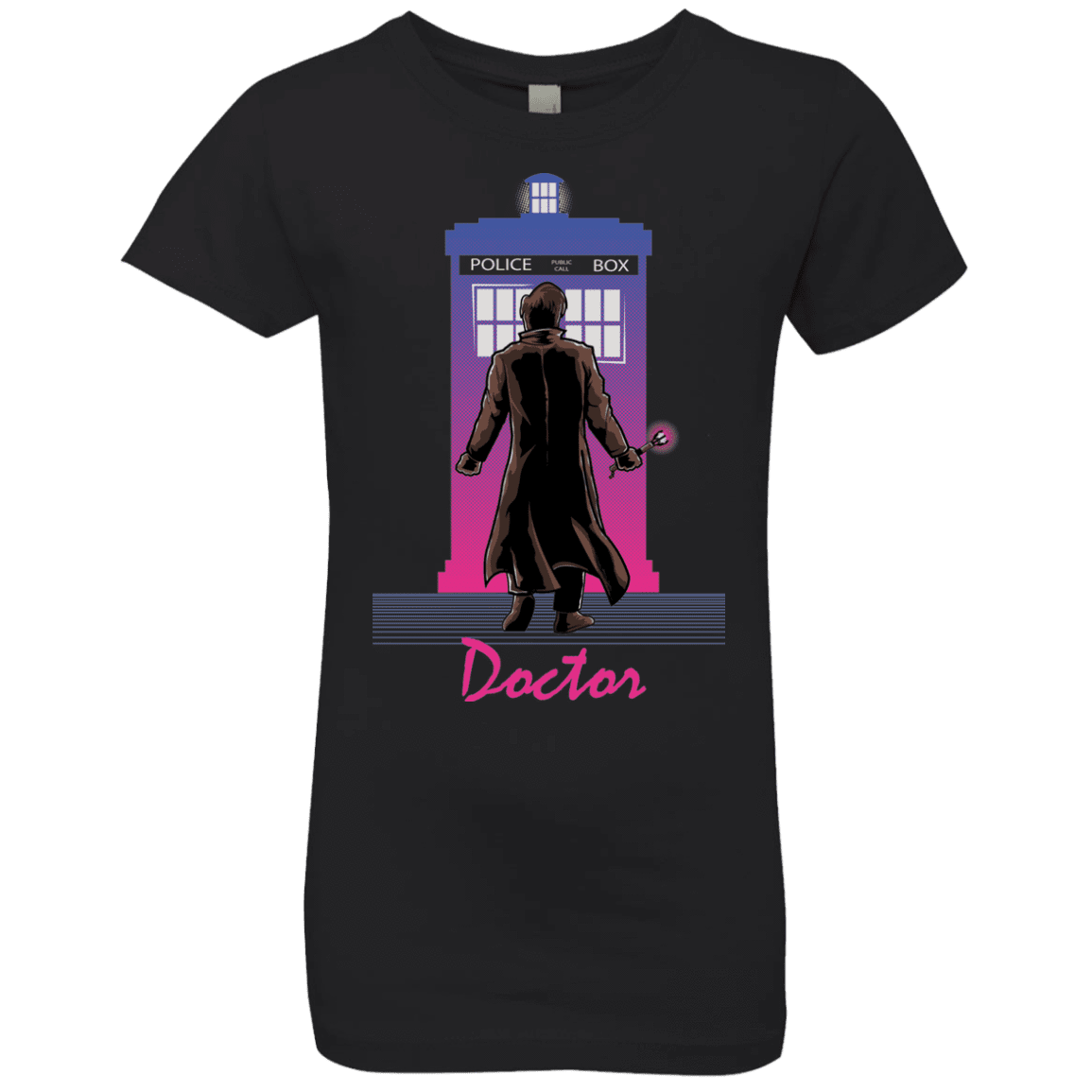 T-Shirts Black / YXS DOCTOR DRIVE Girls Premium T-Shirt