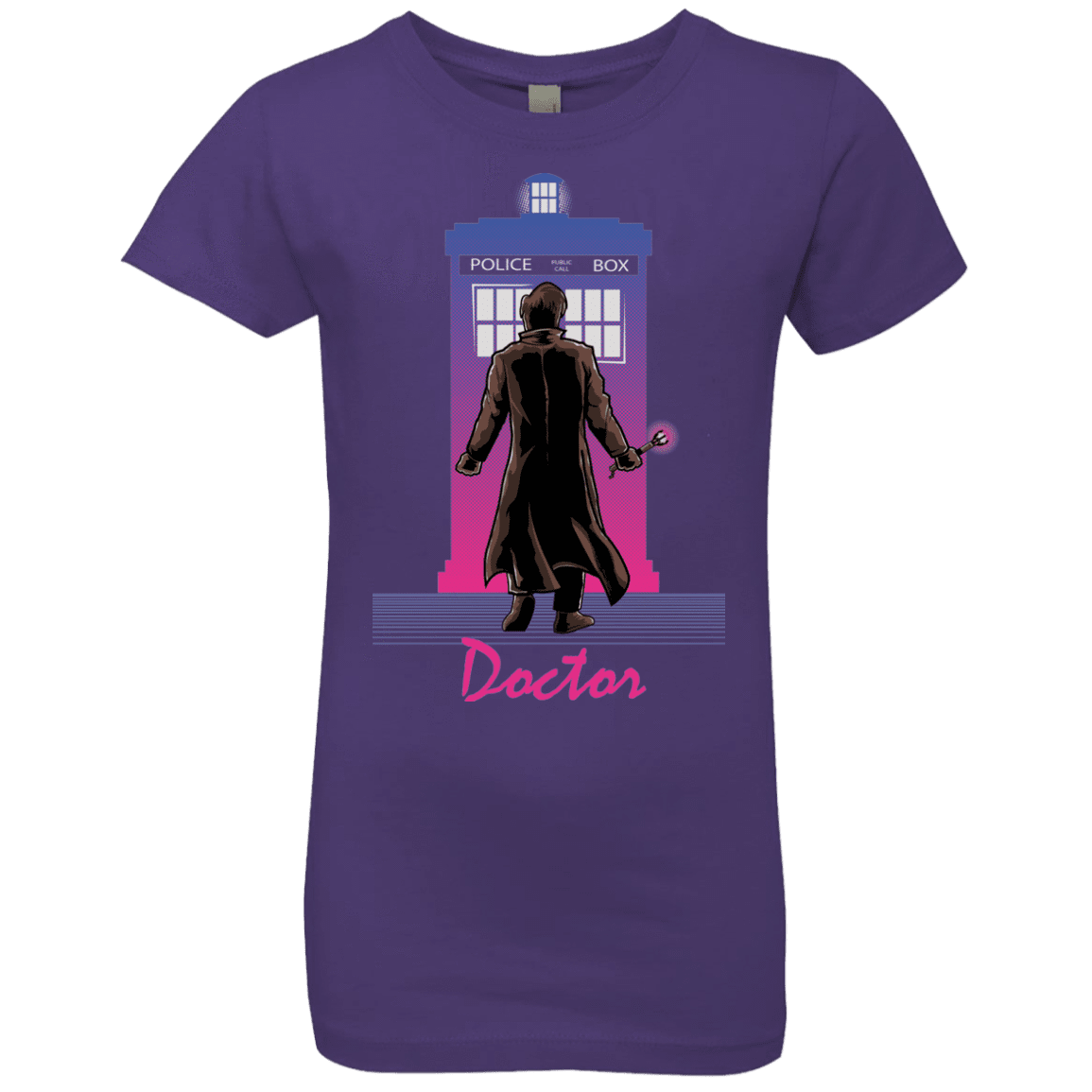 T-Shirts Purple Rush / YXS DOCTOR DRIVE Girls Premium T-Shirt
