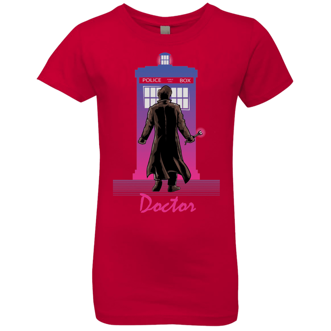 T-Shirts Red / YXS DOCTOR DRIVE Girls Premium T-Shirt